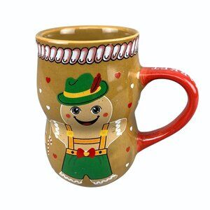 Christkindlmarket Chicago 2025 Childrens Gingerbread Man Woman Christmas Mug New